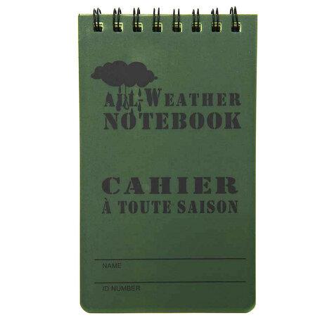 Fosco all weather notepad small 13 x 8 cm