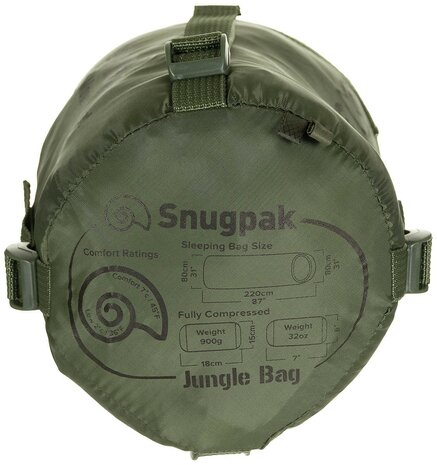 Snugpak Jungle Bag WGTE sleeping bag, OD green