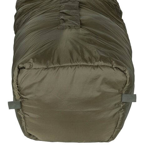 MFH Expedition Mummy sleeping bag 2-layer filling, 3 seasons, OD green