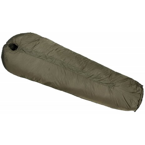 MFH Expedition Mummy sleeping bag 2-layer filling, 3 seasons, OD green