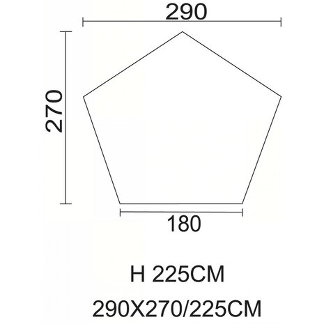 MFH Tipi pyramid tent, OD green, with groundsheet