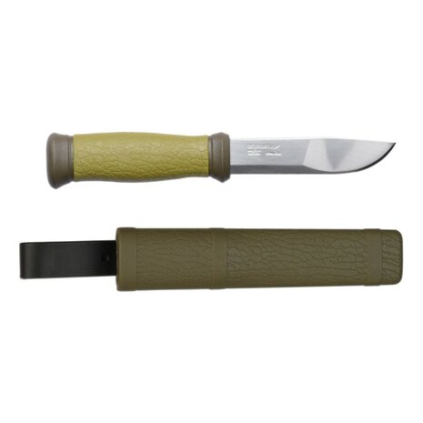 Morakniv Mora 2000 Bushcraft Messer, oliv grün