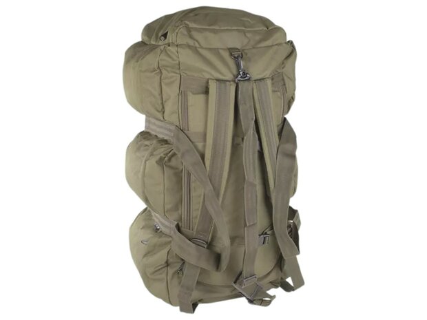 Mil-Tec combat duffel bag / backpack Tap 98L, OD green