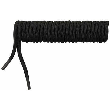 Fosco Shoelaces, black, 180 cm