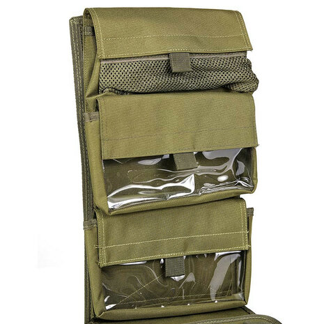 101 Inc Sac médical # LQ16012 grand avec compartiments, vert olive