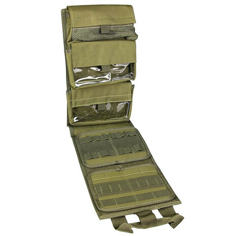 101 Inc Sac médical # LQ16012 grand avec compartiments, vert olive