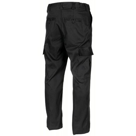 British police BDU operational trousers GMT, black