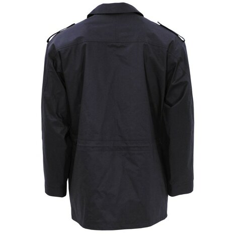 KL luchtmacht VT parka regenjas met uitneembare binnenvoering, Navy blue