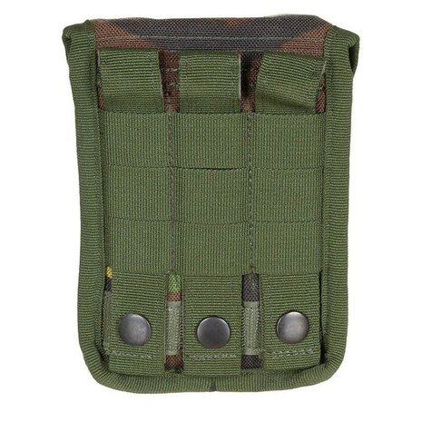 Dutraco LION binoculars field bag Molle, woodland DPM