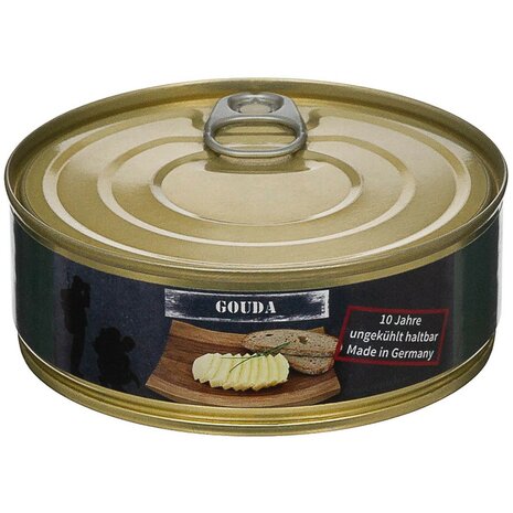 MFH canned Gouda cheese, 200g, emergency food