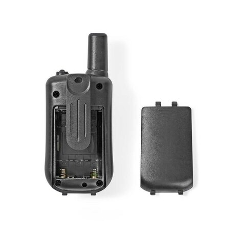 Nedis TK0500 PTT/VOX Walkie-Talkie Funkgerät set, bis zu 5 km, schwarz