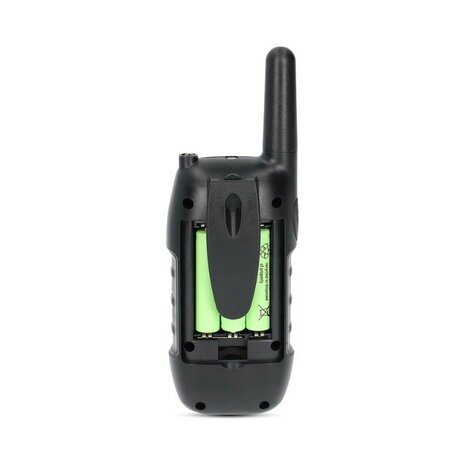 Nedis TK1050 PTT/VOX Walkie-Talkie Funkgerät set wiederaufladbar, bis zu 10 km, schwarz