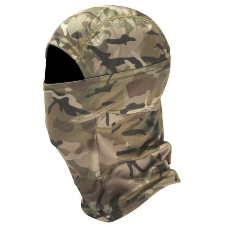 Kombat tactical covert Balaclava / Sturmhaube 1-loch, polyester, BTP Multicam