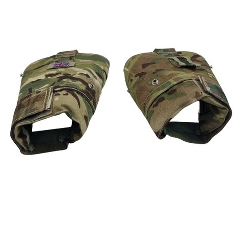 Osprey MK4 ballistic upper arm protectors with inserts, Pair (left-right), MTP multicam