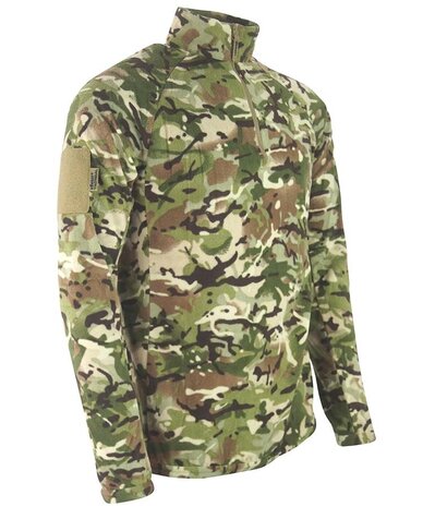 Kombat tactical Alpha midlayer fleece shirt, BTP Multicam