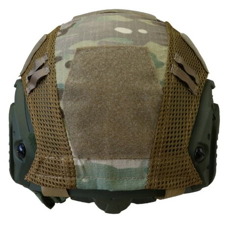 Kombat tactical fast helmet cover, BTP multicam