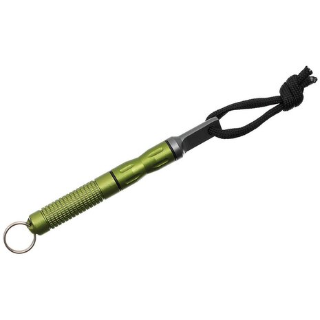 MFH Magnesium fire starter compact, green