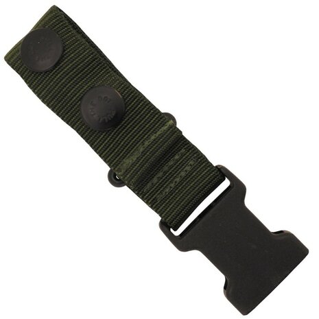 adapteur de Ceinturon armée britannique avec fermeture click , vert olive