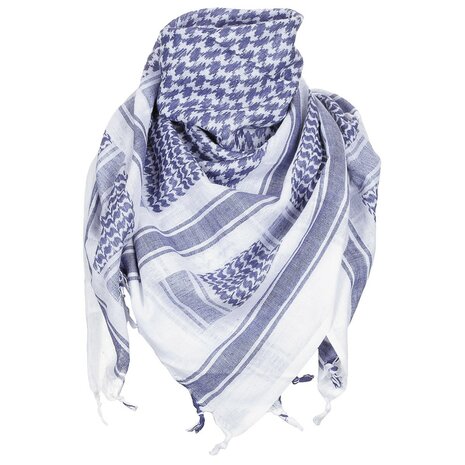 MFH PLO sjaal "Shemagh" blauw-wit