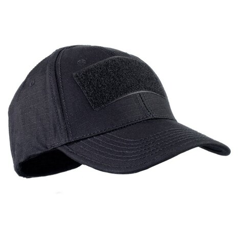 AB Tactical operations cap Ripstop with velcro, black, adjustable
