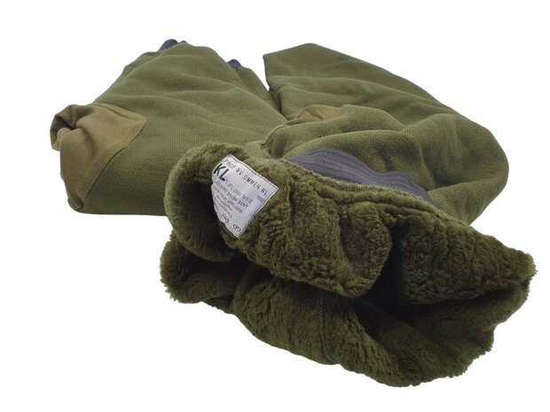 KL Thermische broek "Cold Weather", voering bont, legergroen