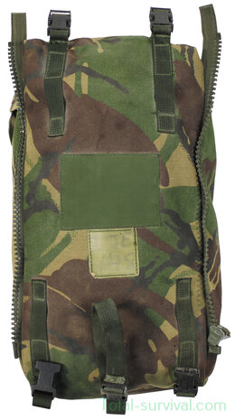 British backpack 65L "PLCE Radio" with side pockets, DPM camo