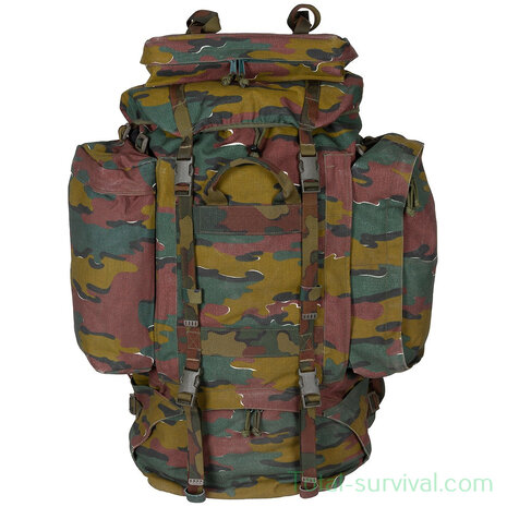 ABL Berghaus Crusader M97 rugzak 90L + 20L met zijtassen, Jigsaw camo
