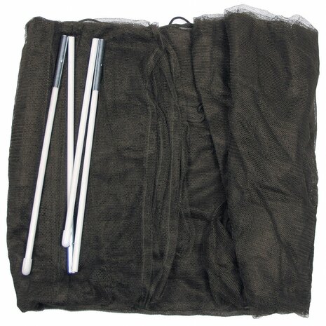 MFH tent-shaped mosquito net with rod and carrying bag, OD green