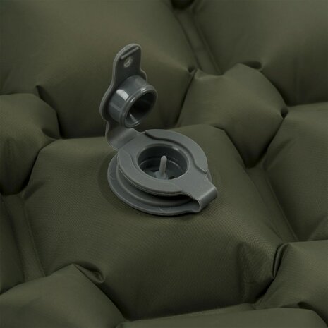 Highlander NAP-PAK inflatable sleeping mat, OD green
