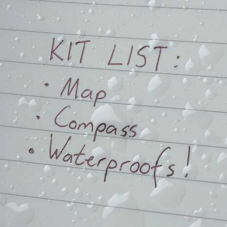 Highlander forces waterproof notitieboek A5, legergroen