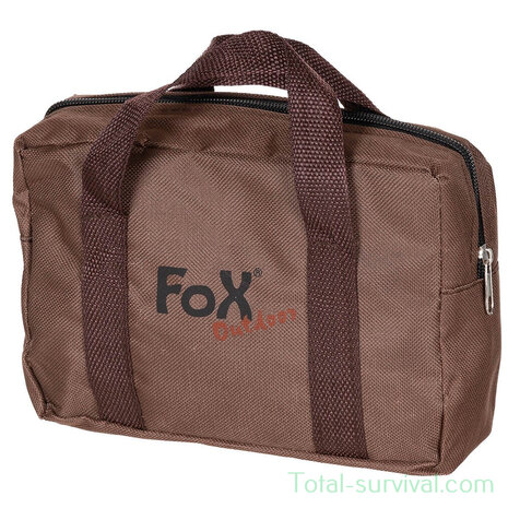 Fox outdoor Buitenkachel RVS, "Rocket Stove", Compact opvouwbaar met grill