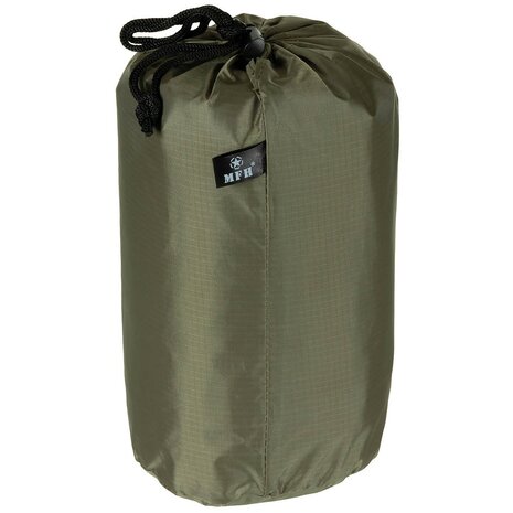 MFH Bâche / Couverture hexagonale, polyester 210T, vert olive, 340 x 310 CM