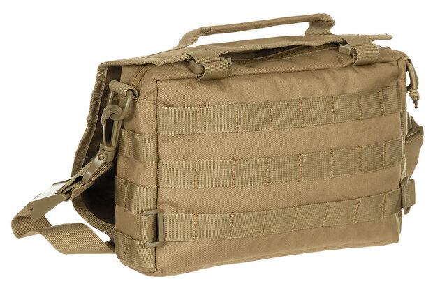MFH tactical shoulder bag 5l, Molle, coyote tan