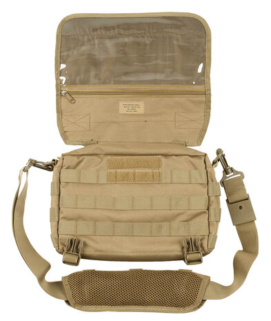 MFH tactical shoulder bag 5l, Molle, coyote tan