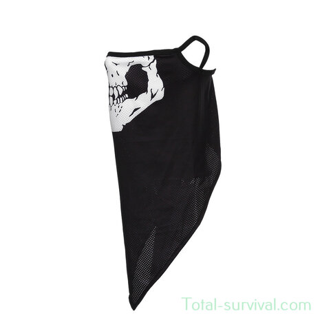 101 Inc Gezichtsmasker met oorlus skull style 9