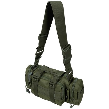 MFH Tactical hip bag / shoulder bag, OD green