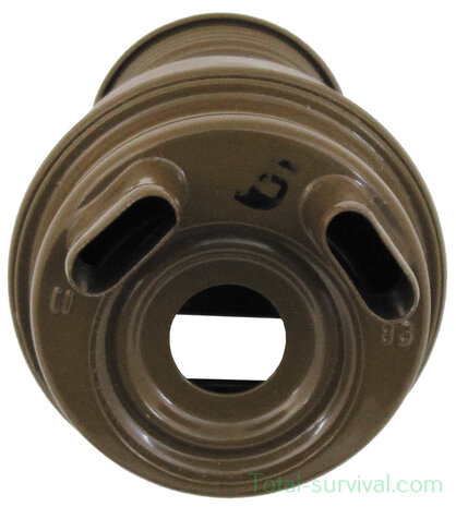 Breathing valve for GP5 gas masks
