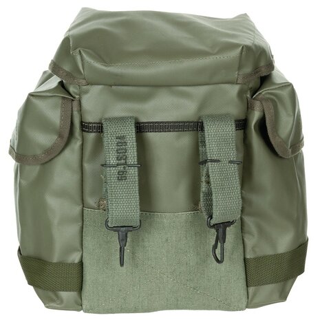 M85 Volgelaatsmasker / Gasmasker met drinkslang en MP5 Tas, EN-148 RD40, legergroen