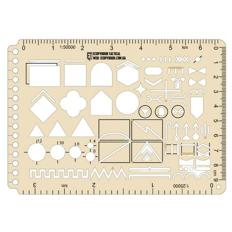 Ecopybook Taktisches Lineal TZ Nato