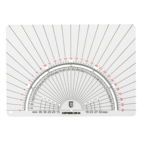 Ecopybook tactische gradenboog PR-R