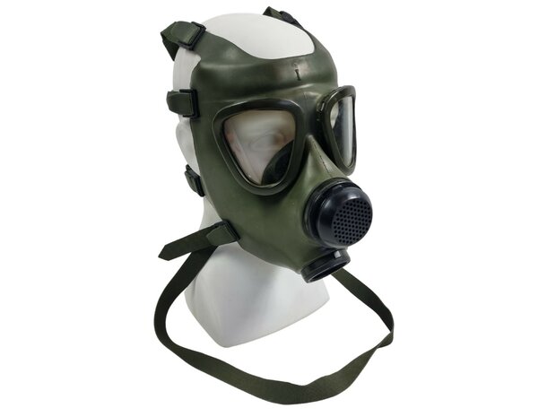 M74 Vollmaske / Gasmaske mit MP5 Tasche, oliv grün