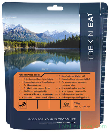 Trek 'n Eat Breakfast Porridge with Apples premium series outdoor trekking meal