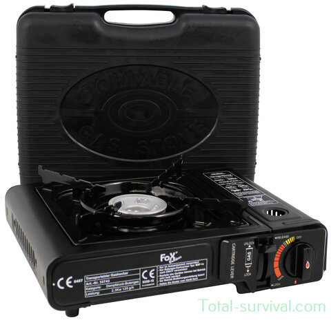 Fox outdoor gasfornuis, "camping", met piëzo-ontsteking