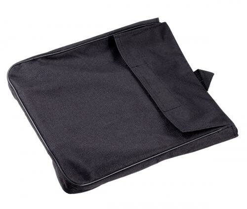 AB Aluminum snow shovel with foldable ABS handle and cover, black
