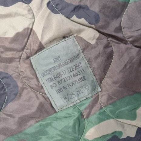 Marine Corps ARWY Poncholiner (Woobie) GEN.2, Forest camo