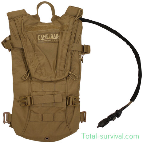 Système d'hydratation néerlandais CAMELBAK Thermoback 3L incl. vessie, coyote tan