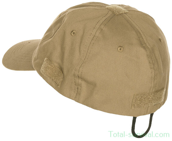 MFH US Operationskappe mit Klettverschluss, coyote tan, verstellbar