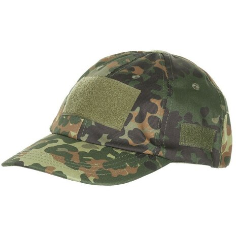 MFH US operations cap met velcro, flecktarn, verstelbaar