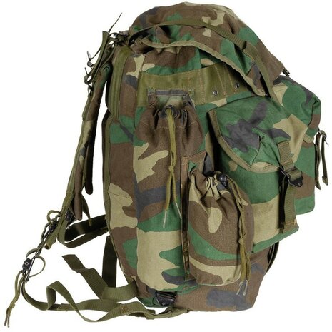 Turkse landmacht Alice Pack veldrugzak 55L, woodland camo