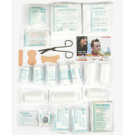 Mil-tec First Aid Kit Leina Pro Grande Molle 43 pièces, noir